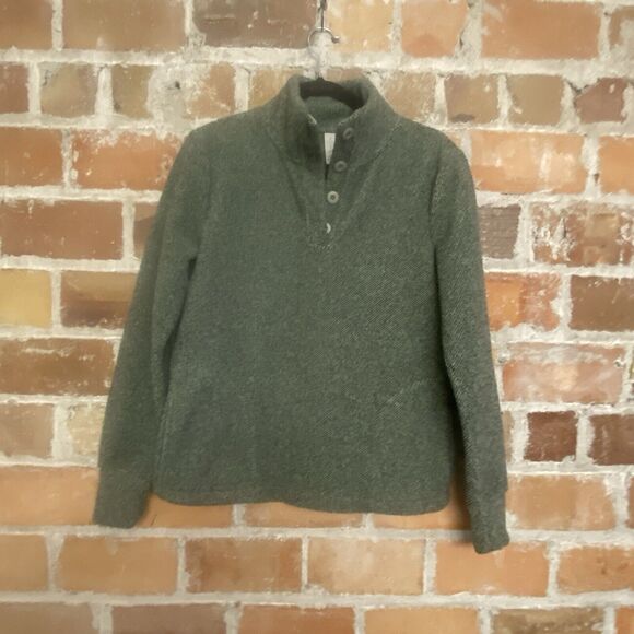 Balance Collection Womens Green Knit Sweater Size Small - Picture 2 of 12